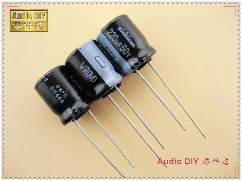 20 шт/100 шт Nichicon VR Серии 220 мкФ 50V 50V220UF электролитический конденсатор|Конденсаторы| |