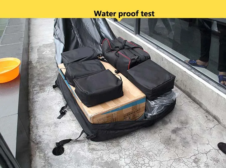 Бесплатная доставка DHL! Универсальный Водонепроницаемый SUV крыша Топ грузовой