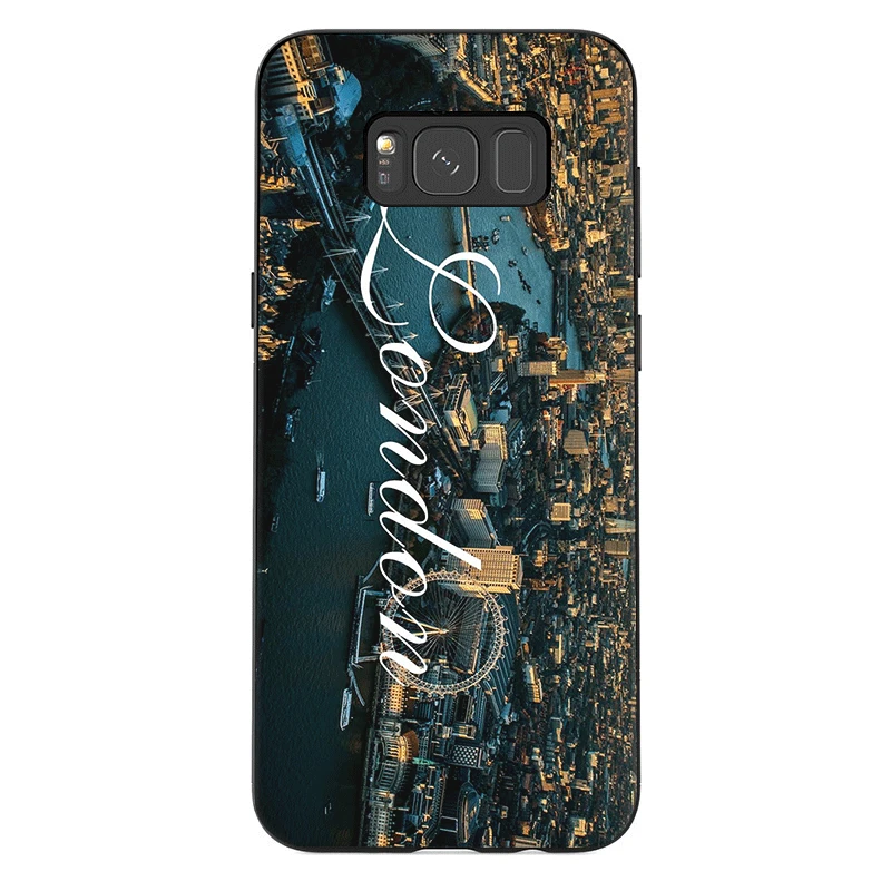 B9 Desxz TPU силиконовый чехол для телефона с принтом «londonbus для samsung GALAXY J6 A3 A5 A30 A10 A40 A50 A70 A7 A8 A9 A6 плюс Защитная крышка - Цвет: B9