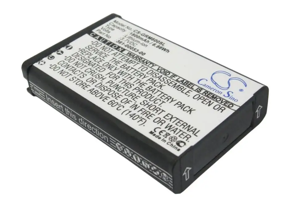 Аккумулятор Cameron Sino 1800 мАч для GARMIN Alpha 100 ручной аккумулятор Монтана 600 600T Camo 650 Monterra