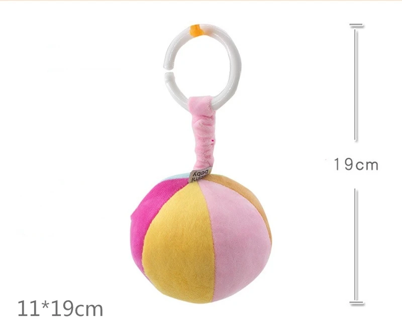 11cm Раннее развитие мягкая детская кроватка кровать коляска игрушка спираль детские игрушки для новорожденных подвесное сиденье в автомобиль Bebe погремушка игрушка для подарка - Цвет: 11cm