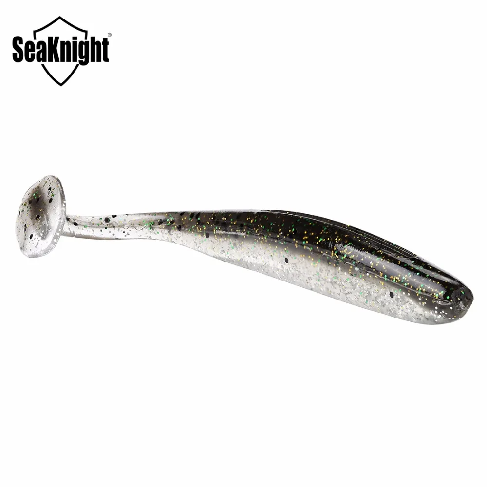 SeaKnight Мягкая приманка SL015 7 г 114 дюйма мм 6 шт. искусственная Т образный хвост червь