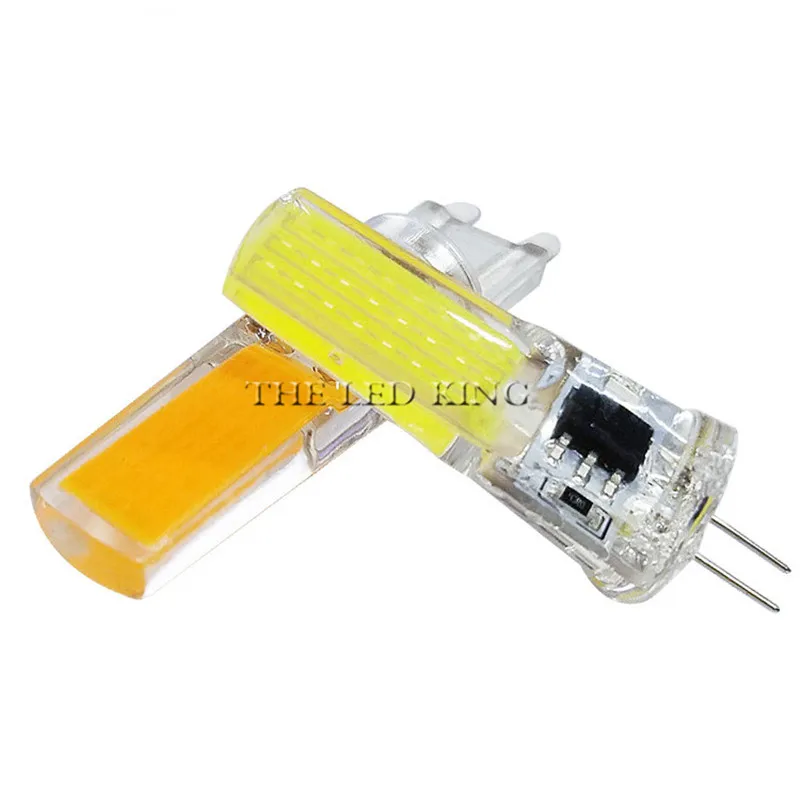 Светодиодный G4 G9 E14 лампы AC/DC затемнения 12V 220V 3 Вт 6 9 12 COB SMD светодиодный свет