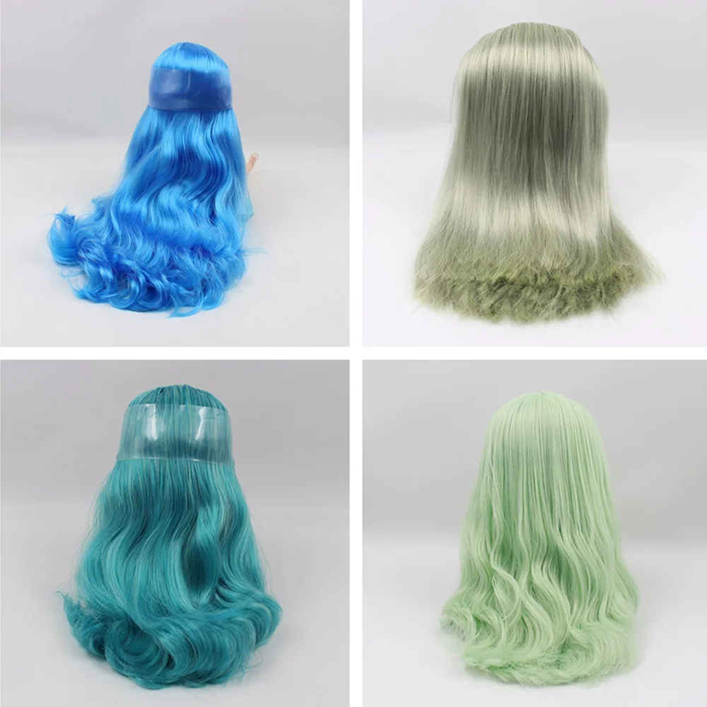 Кукла RBL Blyth парики из кожи головы включая жесткую эндоскопическую серию Green and