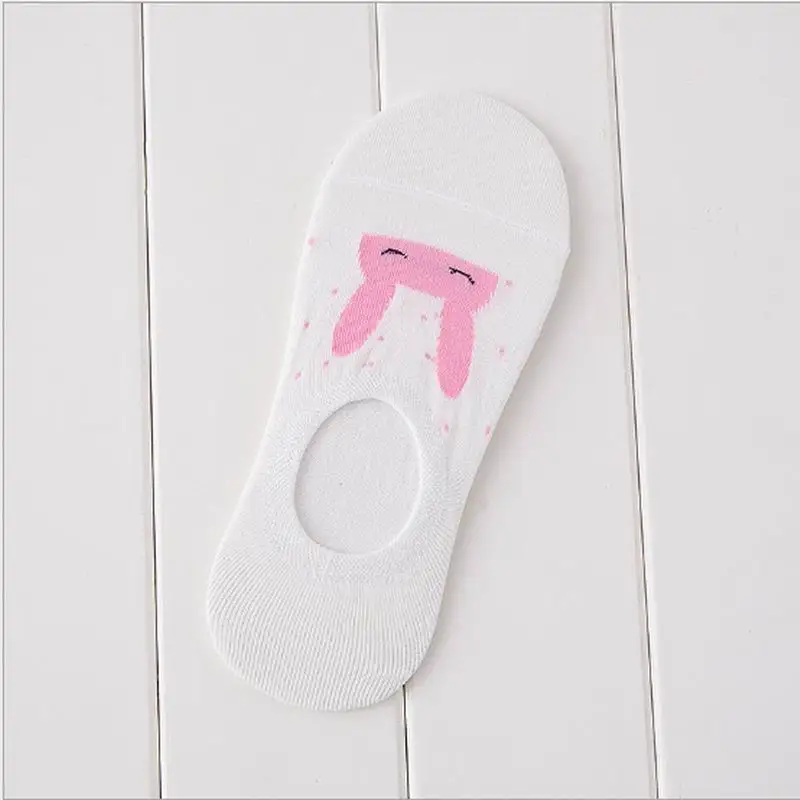 1 пара женские хлопковые носки с рисунком кролика|cat socks|socks for womencats socks women |