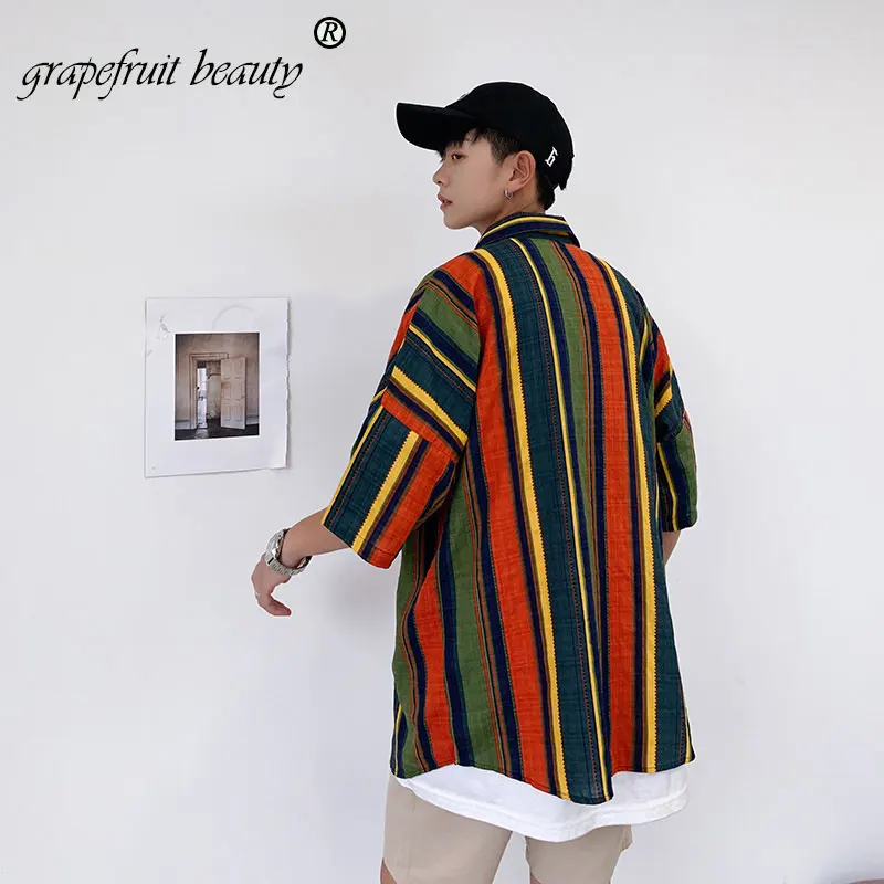 Плюс размер 5XL shellort Мода молодых мужчин s блузка хлопковая рубашка Повседневная с
