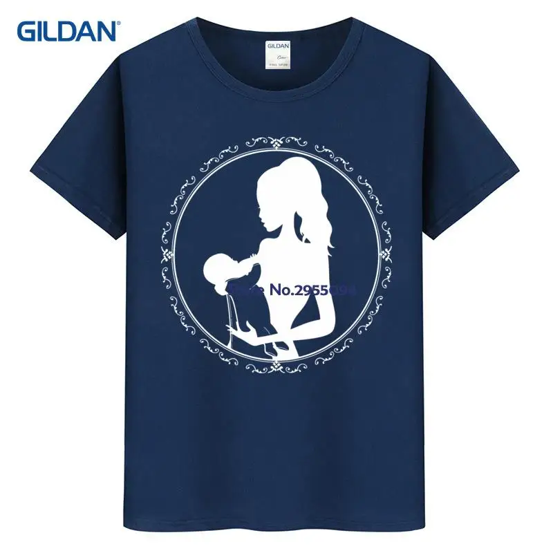 Мужские красный и белый Полосатая футболка Новинка 2017 года мать любовь кости