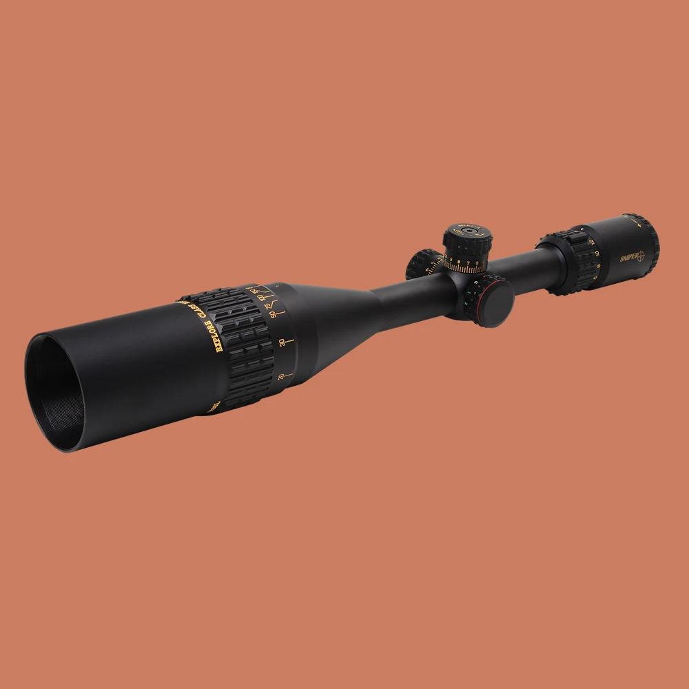 SNIPER NT 6-24X50 AOGL Hunting Tactical Optical Sight Full Size Glass Etched Reticle RGB llluminate Rifle Scope with Large Lens | Спорт и