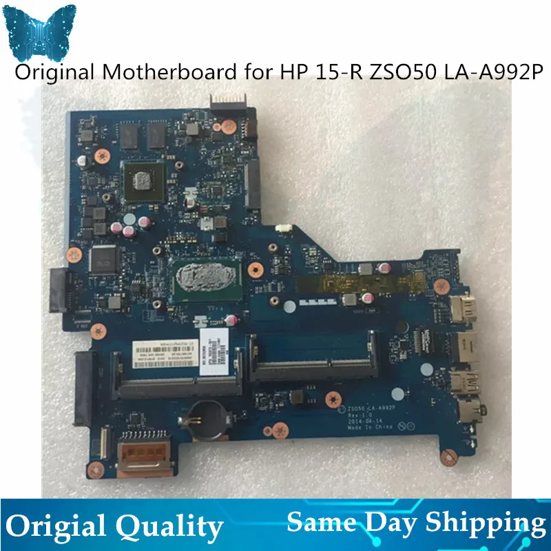 Оригинальной материнской платы для HP 15 R материнская плата 250 G3 780128 ZSO50 LA A992P