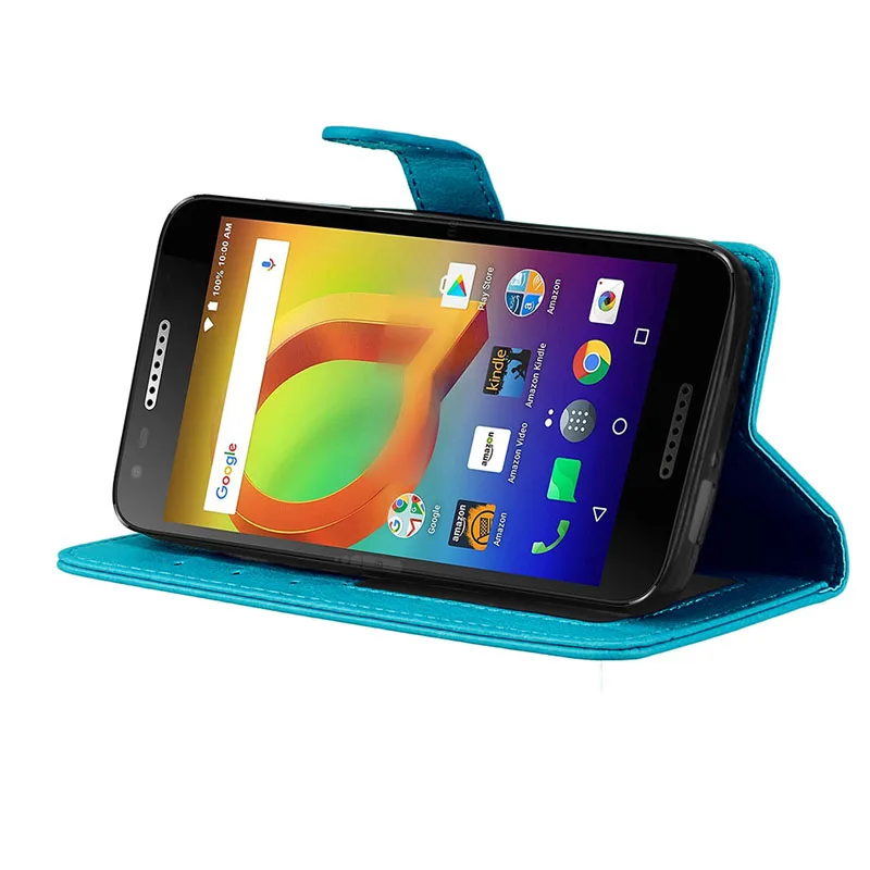 Чехол для Alcatel Работает с любым оператором U5 5047 5044D 5047Y чехол Кожаный книжка