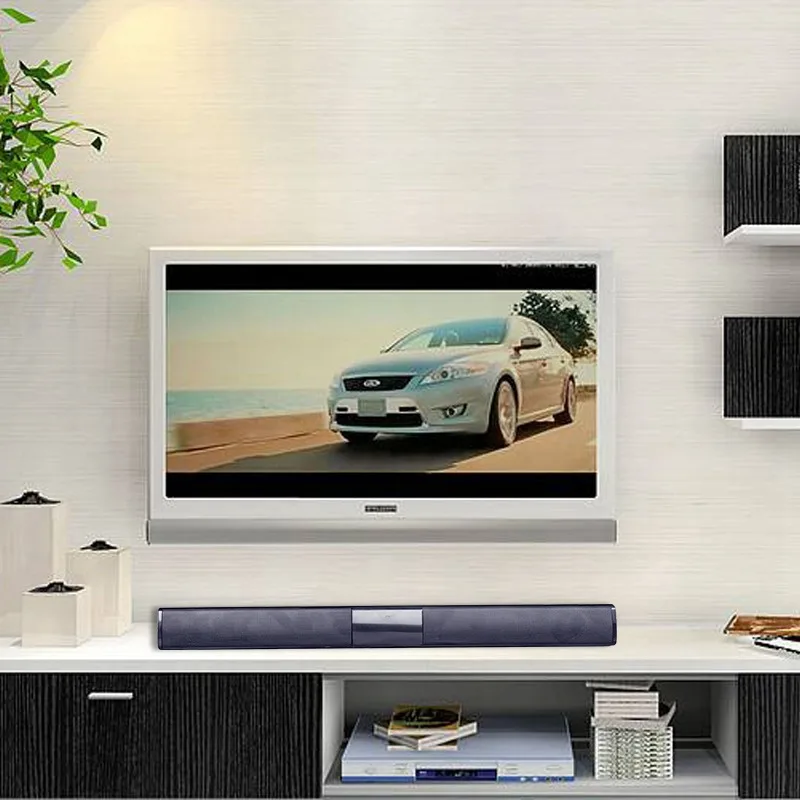 VTIN 4 драйвера беспроводной динамик Саундбар 3D стерео объемный звук Bluetooth динамик s для ТВ домашнего кинотеатра с пультом дистанционного управления и RCA