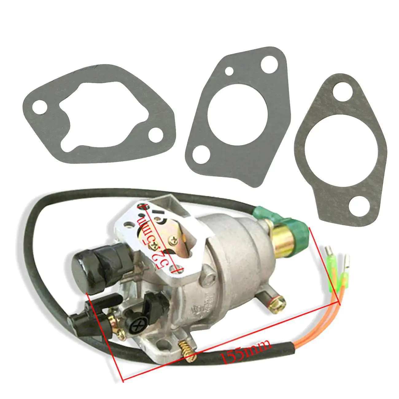 Новый карбюратор и соленоид подходит для генератора Honda GX390 13 HP двигатель Carb |