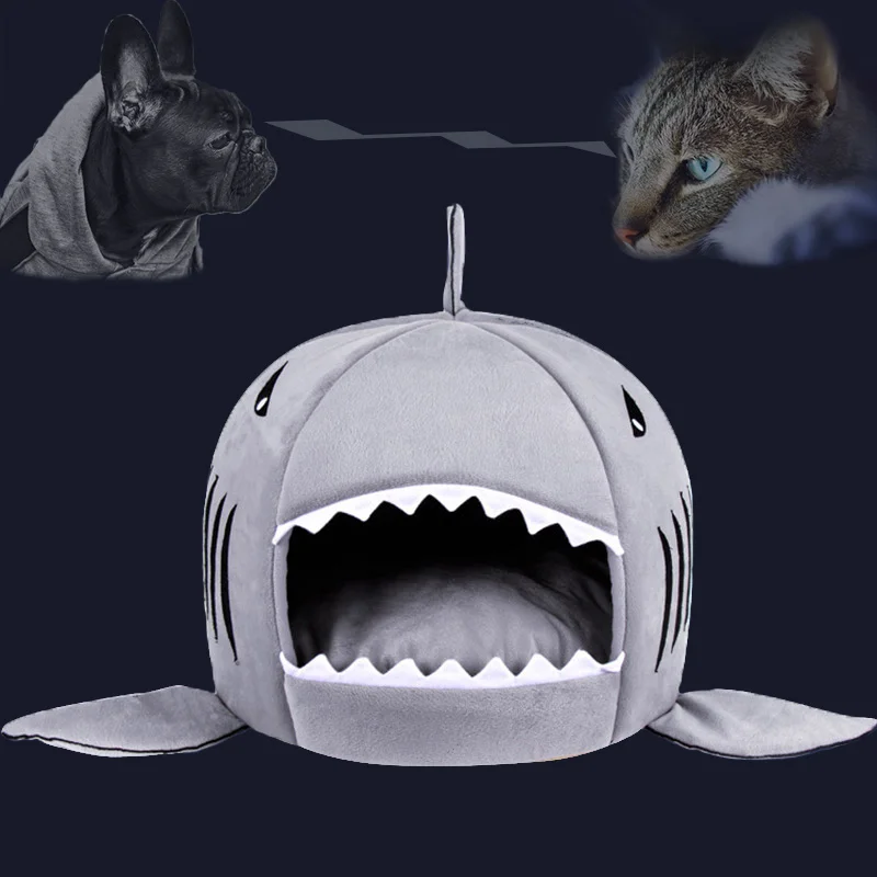 

Shark Dog Bed Pet Cat Bed Shark Cats Beds House For Large Medium Small Dogs Pet Beds Puppy Kennel Pet Shop Chihuahua Pets House