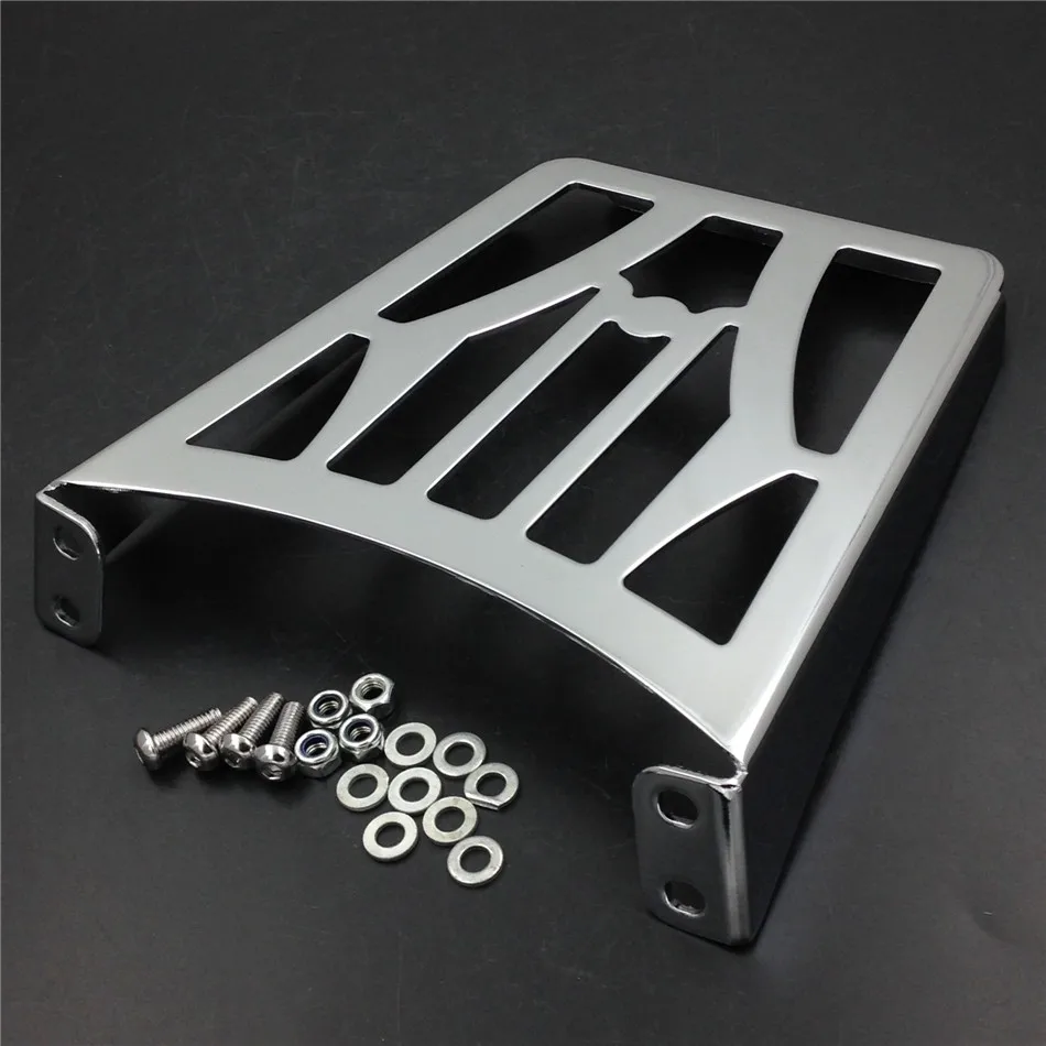 Хромированная багажная стойка для мотоцикла SSY Bar Harley Sportster Softail FLSTC FLSTF FLSTS XL883