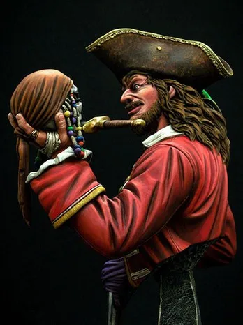 1/9 Scale Resin Bust Pirate Provocation Figure Model Kit Free Shipping | Игрушки и хобби