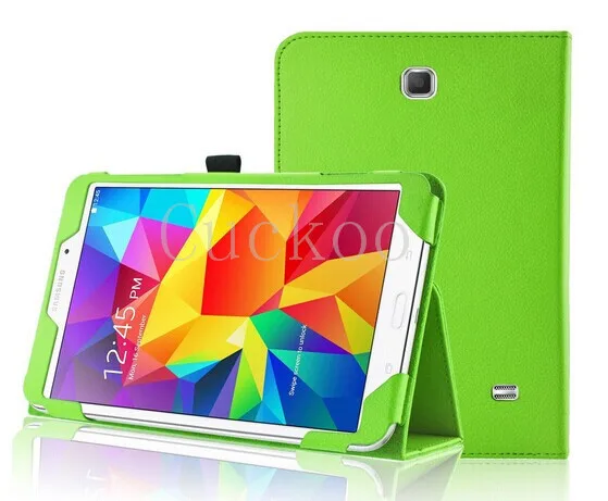 Кожаный чехол книжка CucKooDo тонкий для Samsung Galaxy Tab 4 T330/T331/T335 8 дюймов в виде книжки с