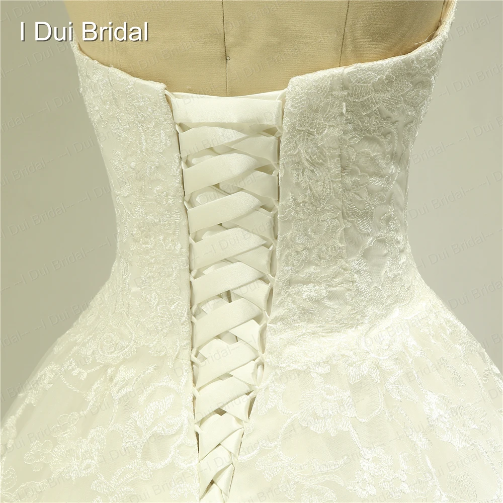 Милое бальное платье кружевные свадебные платья со шлейфом для часовни Иллюзия