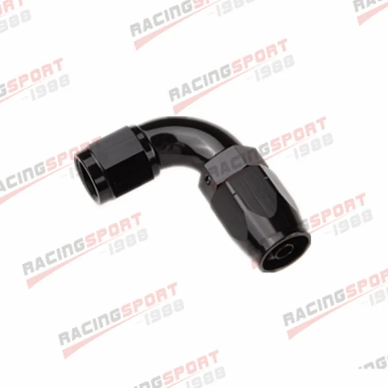 

SWIVEL 90 DEGREE -4AN AN4 4AN AN-4 HOSE END FITTING FULL FLOW