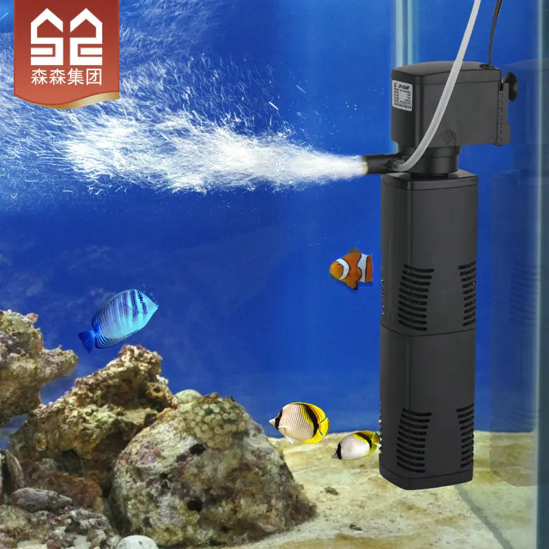 Aquarium fish tank filter built-mute 