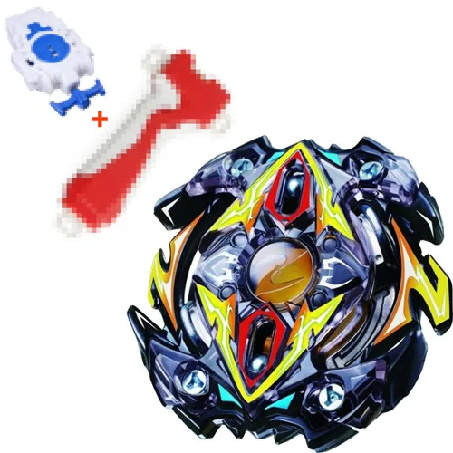 

B-X TOUPIE BURST BEYBLADE Spinning Top Zillion Zeus / Zeutron STARTER SET B-59 + Advanced burst Grip + Spinning Top launcher