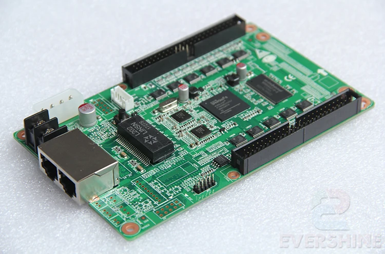 LINSN RV901 полноцветный RGB светодиодный дисплей экран карта приема работает с