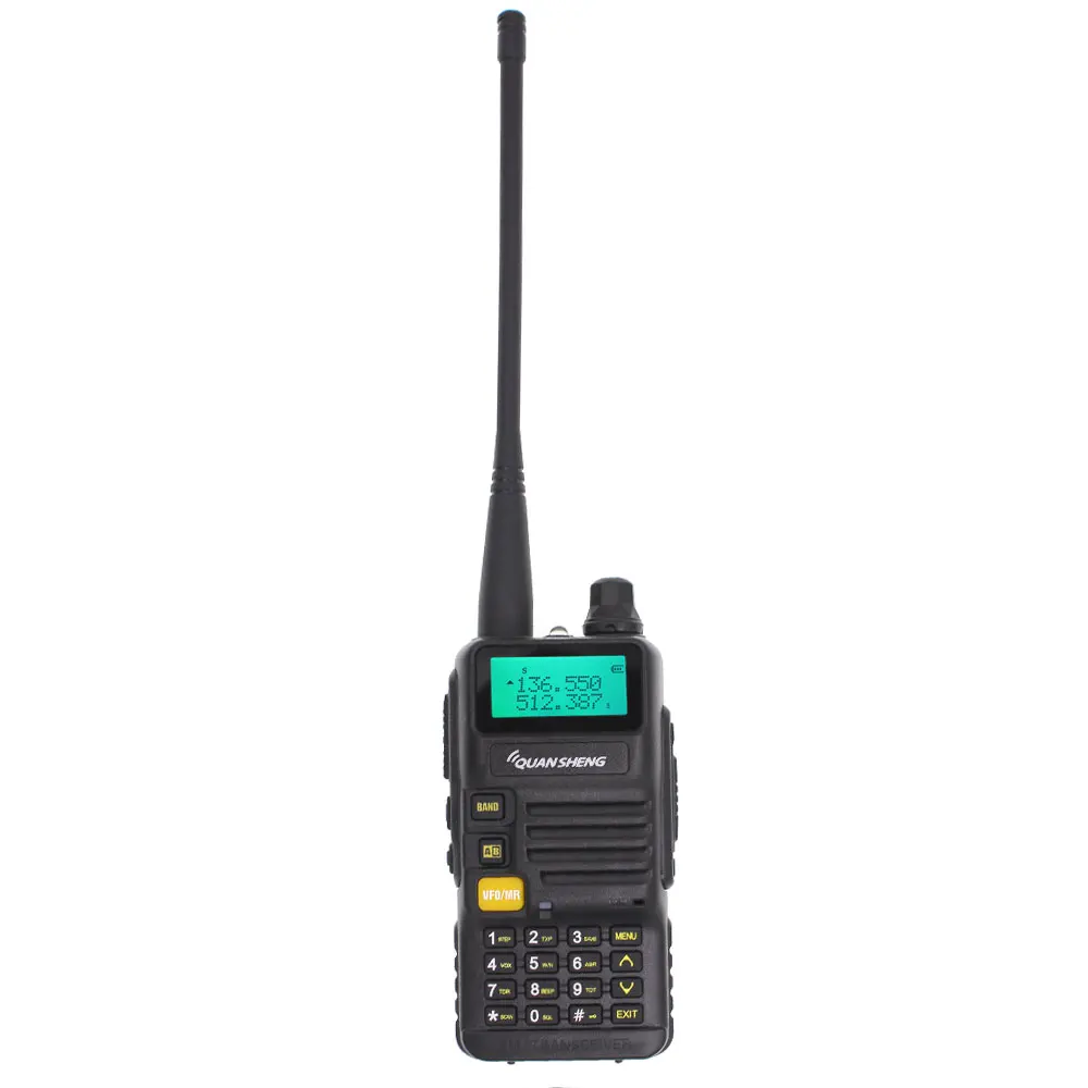 Рация QUANSHENG vhf uhf 5 Вт FM передатчик двухсторонняя радиостанция|Рации| |