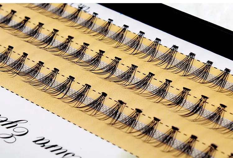 Professional individual eyelash extension natural fake false eyelashes Korean Silk Eye Lash | Красота и здоровье