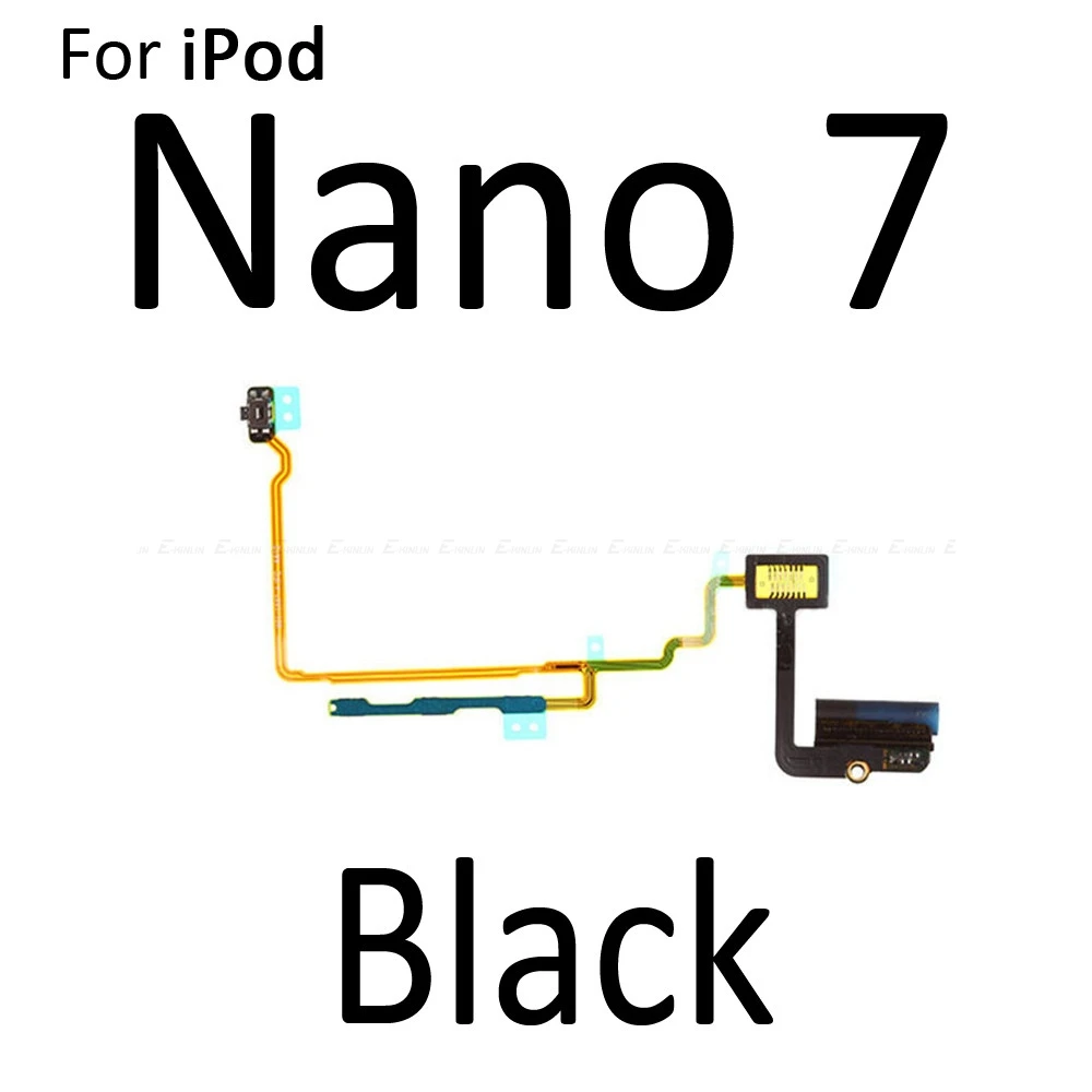Кнопка увеличения громкости для iPod Touch 2 3 4 5 Nano 6 7 кнопка включения выключения