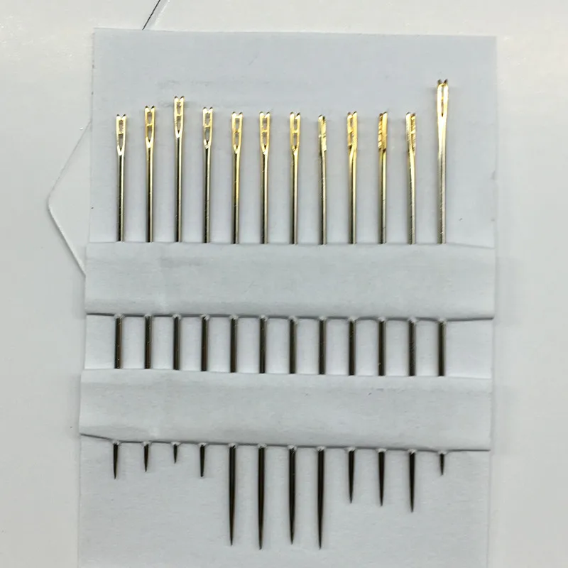 Самонарезные Швейные строчки серебристого цвета 36 мм 39 42 4 комплекта (10x12 шт.)|sewing