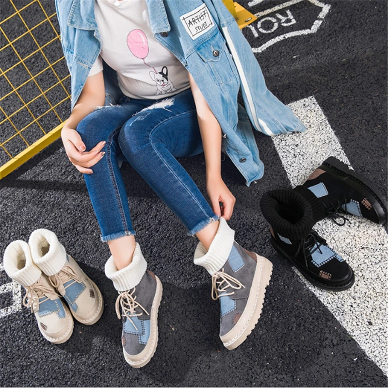 Women's Winter Boots Snow Plush Waterproof Fashion Warm With Thigh High For Women | Обувь