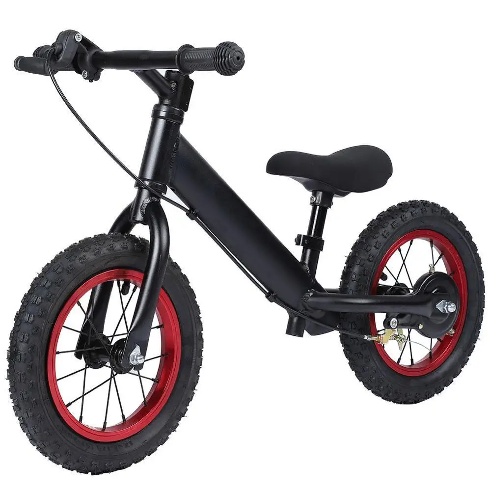 Беспедальный двухколесный велосипед из алюминиевого сплава для детей от 3 до 6 лет, беспедальный велосипедный баланс