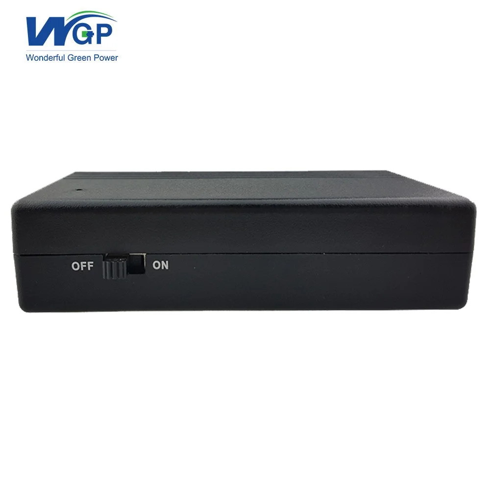Литиевая батарея питание Мини ups источник питания 9V 1A интернет сетевые