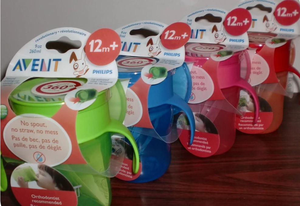 Чашка Avent My First Big Kid 360 градусов 12 м + унций 4 цвета | Мать и ребенок