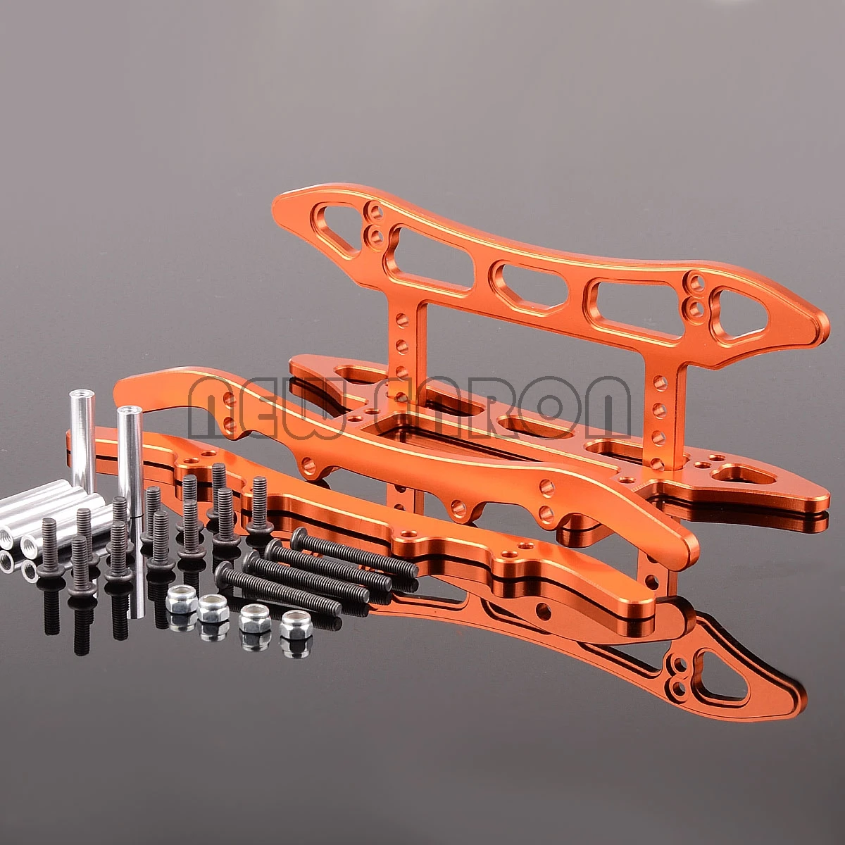 Новый комплект ENRON RC 1:10 CNC с алюминиевым шасси салазки для радиоуправляемого