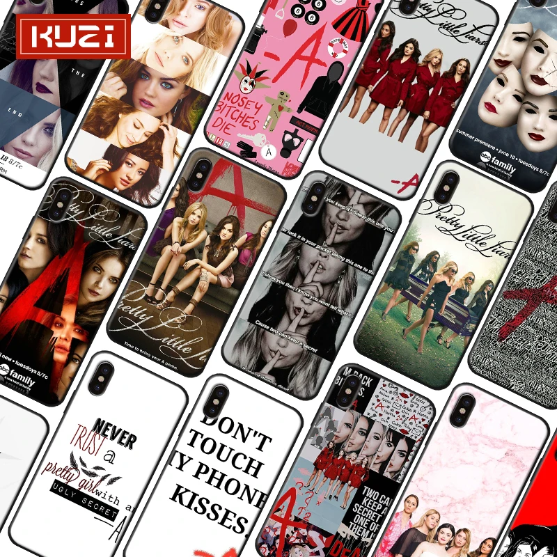 Fashion Cover Coque For iPhone 7 Case Soft TPU Silicone Luxury X XS 8 6 6s Plus Pretty Little Liars Phone | Мобильные телефоны и