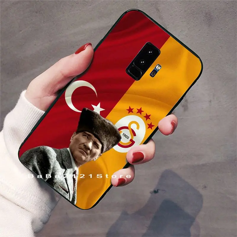 Babaite Turkey Galatasaray Мягкий Силиконовый ТПУ чехол для телефона, чехол для GALAXY s7 edge s8 plus s9 plus s6 s6 edge s10 s10 plus