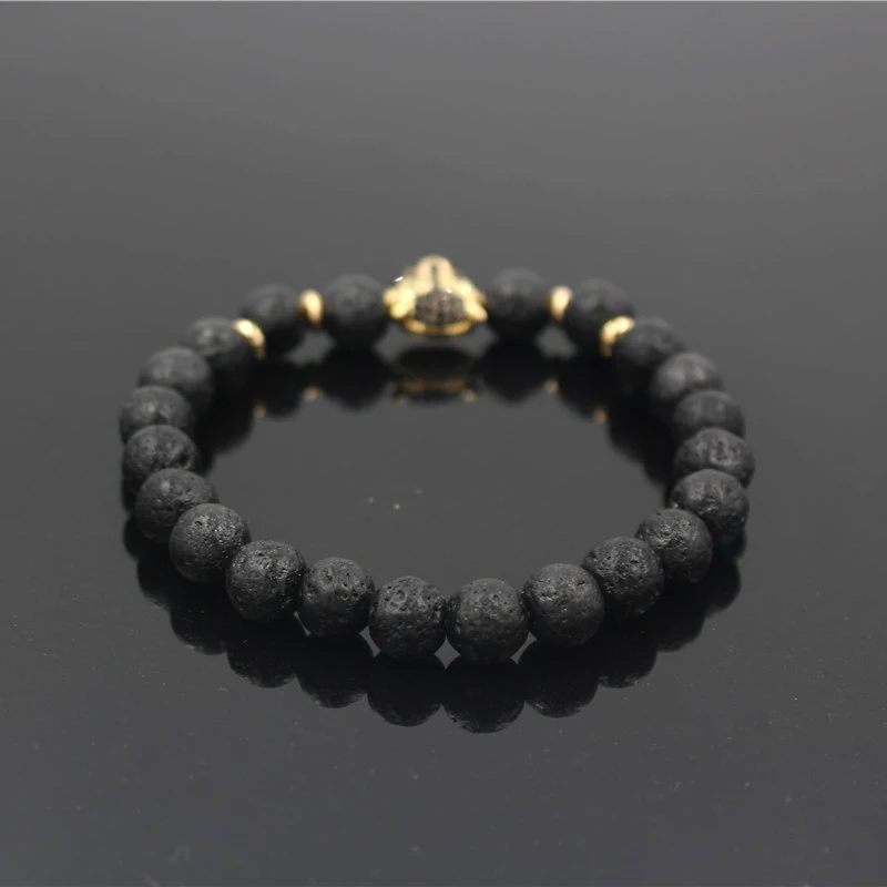 Женский винтажный браслет в виде головы леопарда с микро инкрустацией|bracelet