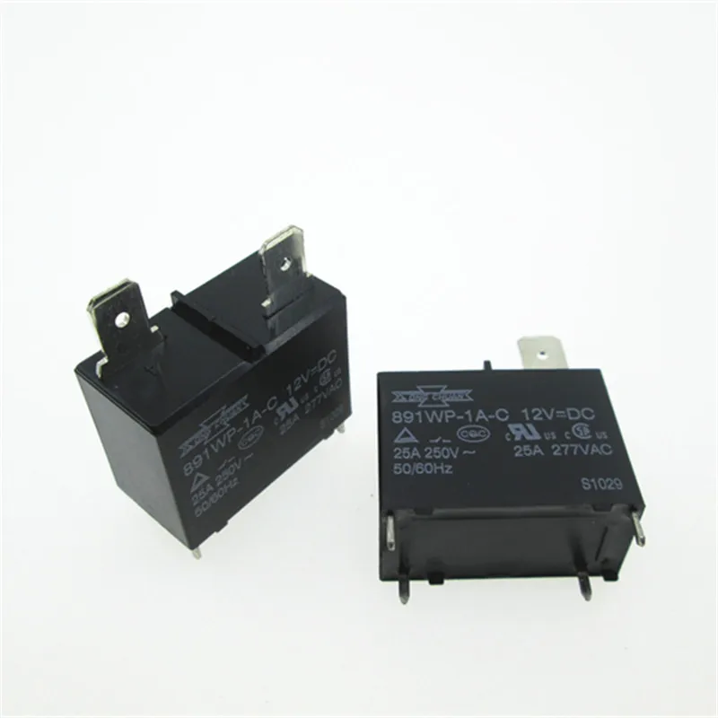 

Лидер продаж, новое реле 891WP-1A-C-12VDC 891WP-1A-C 12VDC 891WP1AC 12VDC DC12V 25A SONGCHU DIP4 10 шт./лот