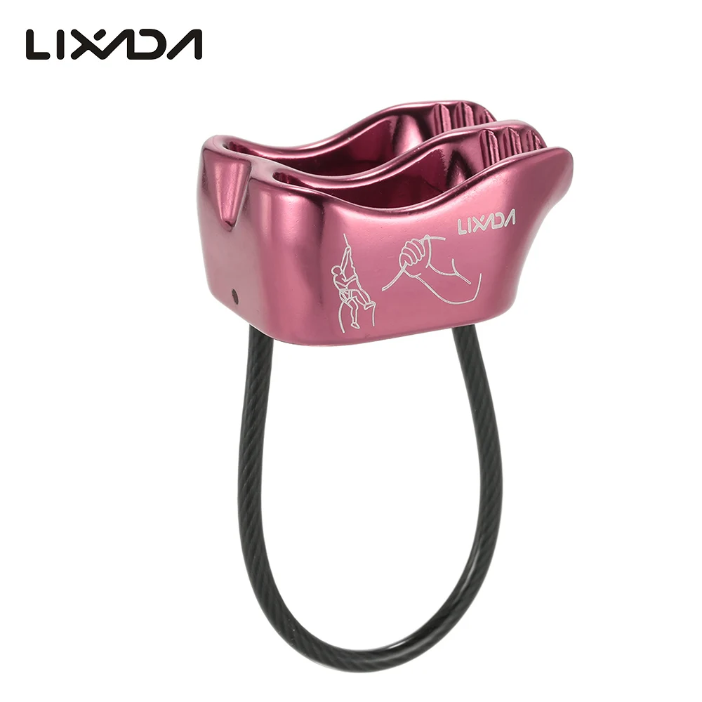 Lixada Belay двойной слот ATC Rappel устройство для скалолазания на открытом воздухе