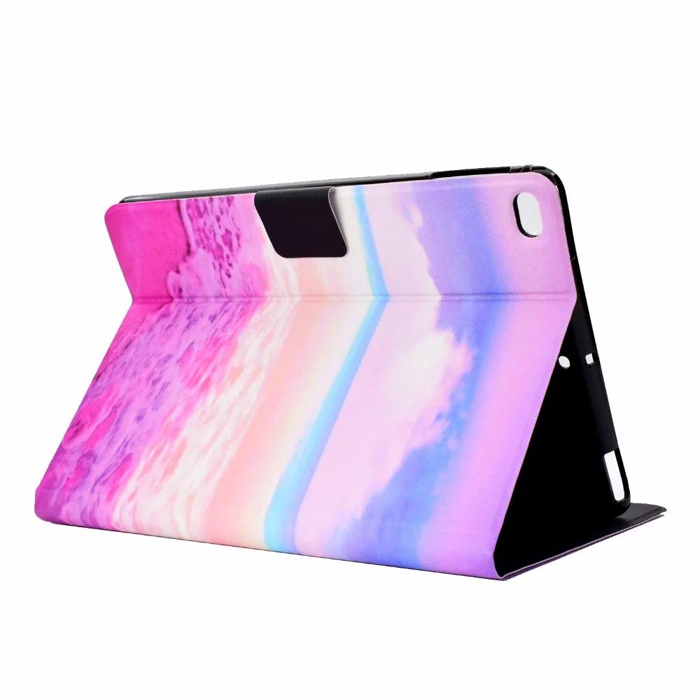 Премиум кожаный модный умный чехол с рисунком для Apple iPad 9,7 Air 1 2 5th 6th Generation, мягкий силиконовый чехол Fanda
