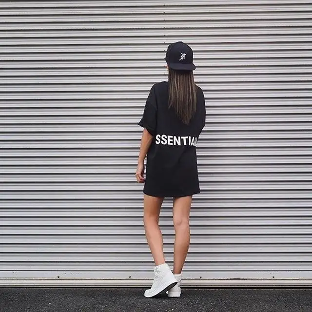 QoolXCWear Мужская/женская футболка kanye west fog, свободная, ovesized, высокая, уличная, базовая, хип-хоп, хлопковая футболка, Топы, футболка