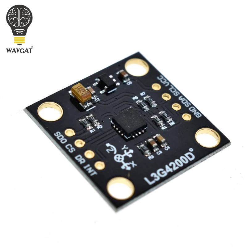 WAVGAT GY 50 L3G4200D Тройная ось гироскопа Модуль датчика угловой скорости IIC / SPI протокол