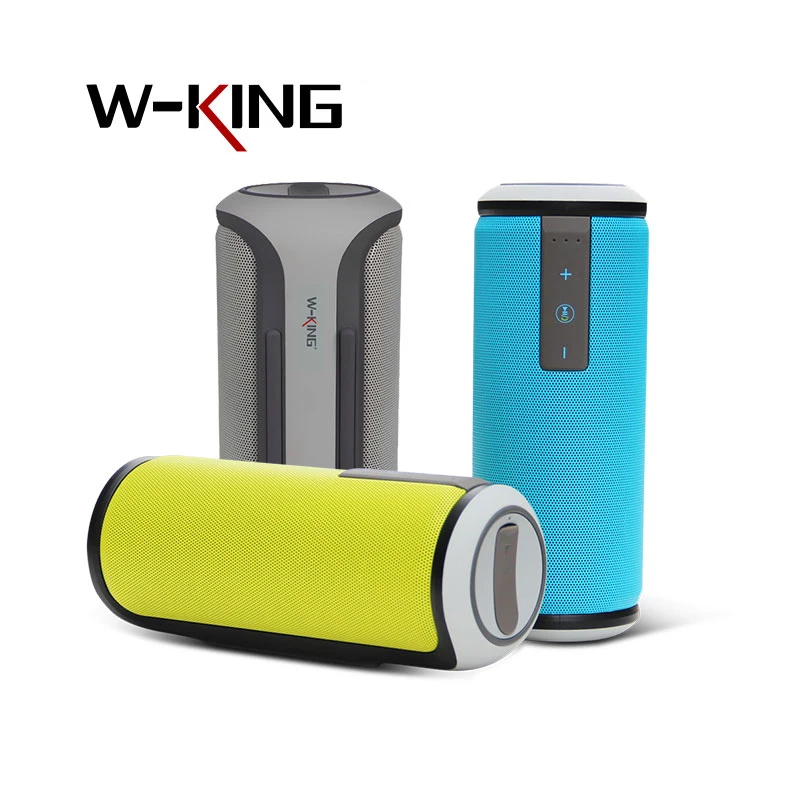 W King супер бас открытый Портативный Bluetooth Динамик 4 0 IPX4 Водонепроницаемый