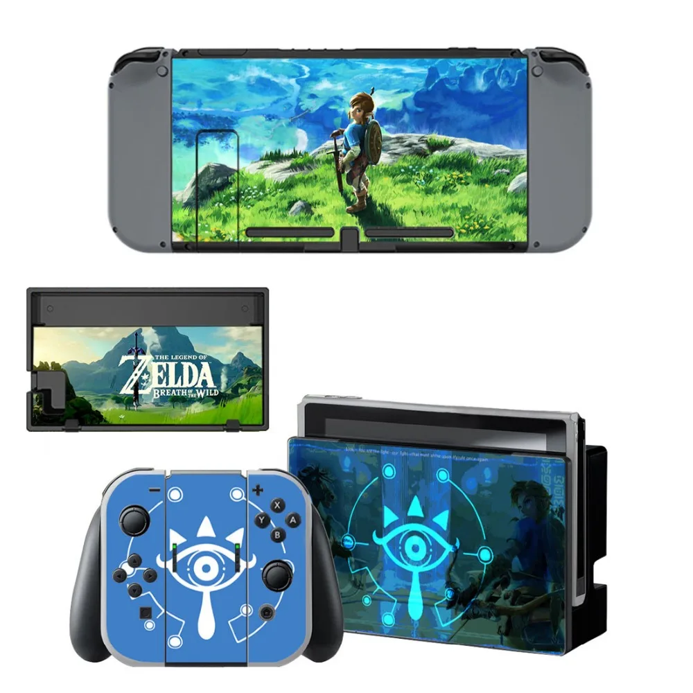 Популярная Игровая наклейка для консоли Nintendo Switch и контроллера Legend of Zeld a