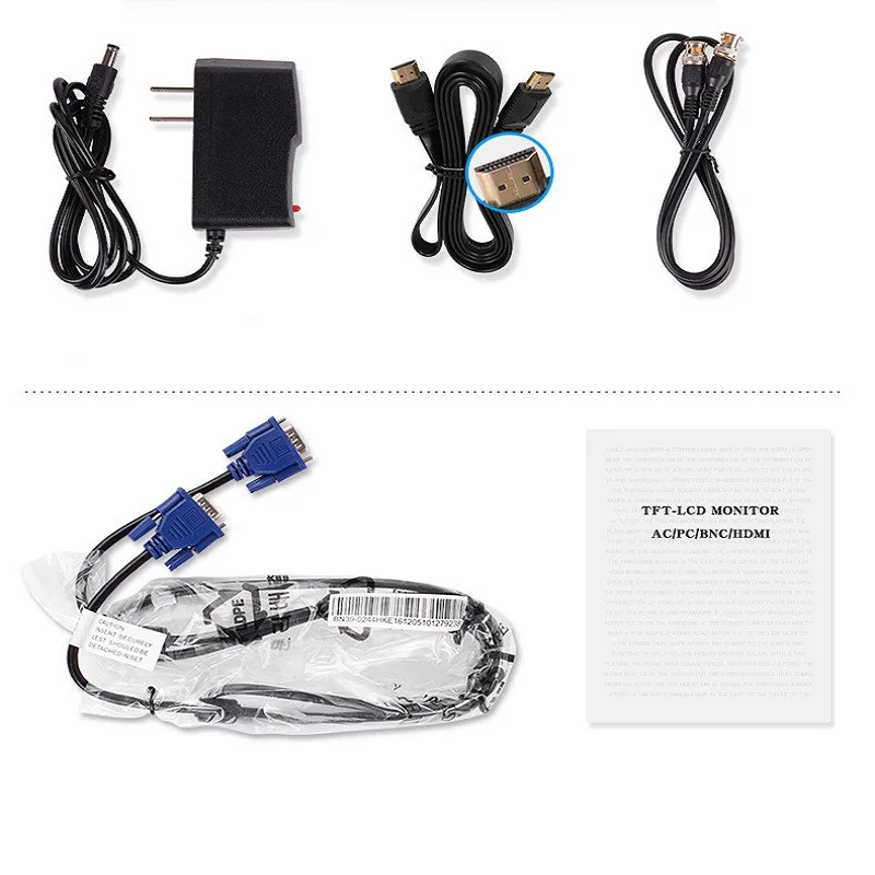 Горячая распродажа 10 дюймов автомобиля/наблюдения за домом Дисплей HDMI ЖК дисплей
