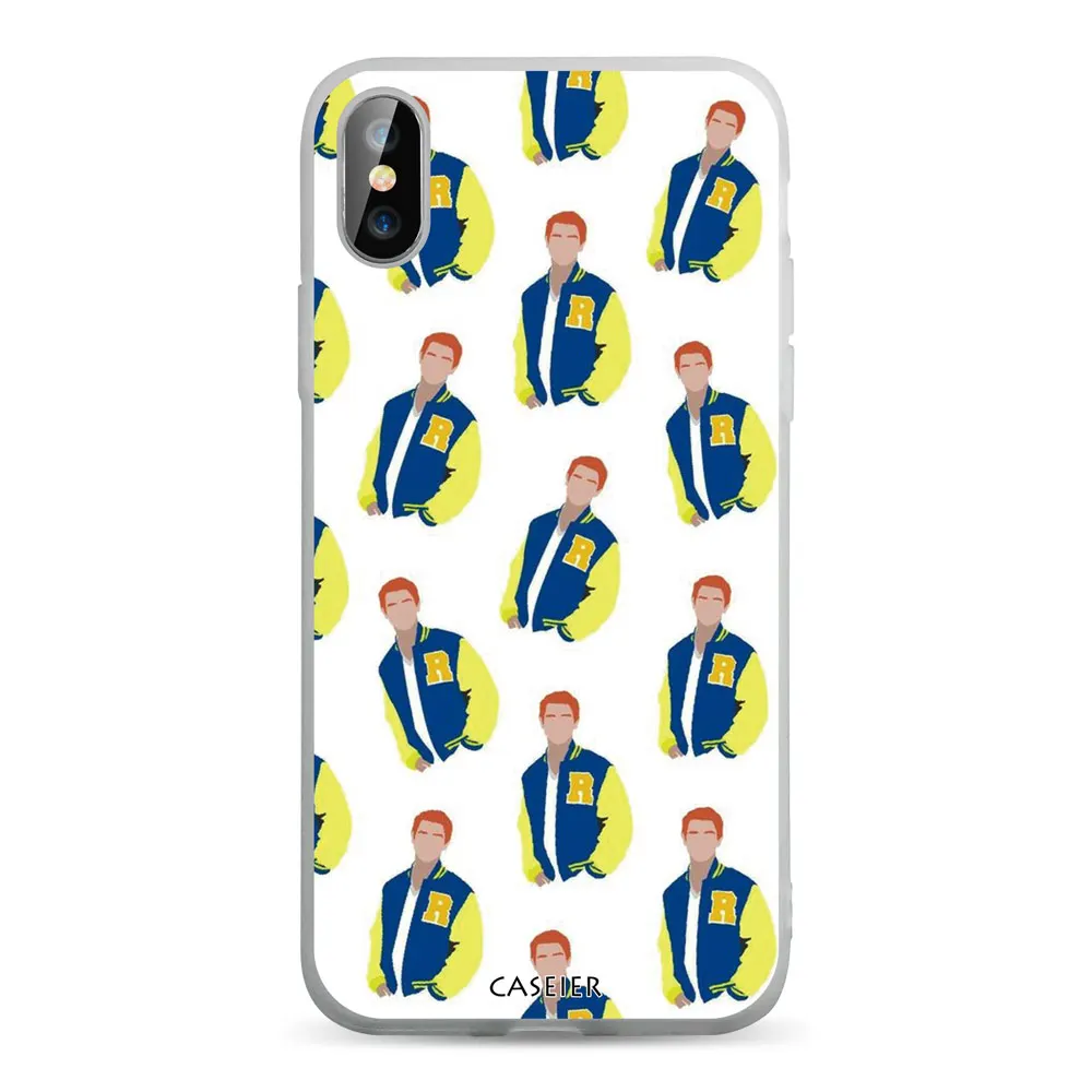 08 Caseier ривердейл чехол для телефона для iphone 6 6 S 7 8 Plus X XS MAX XR сумки для iphone 10 XR 5 5S SE 6 S 7 8 плюс крышка принципиально Капа чехол - Цвет: 08