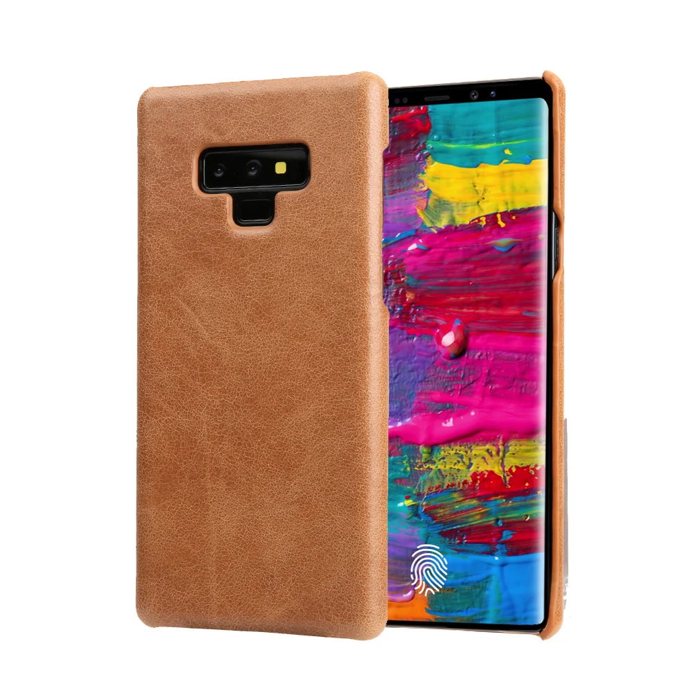 Винтажные Чехлы CYBORIS из натуральной кожи для Samsung Note 8 Plus защитный чехол-накладка |