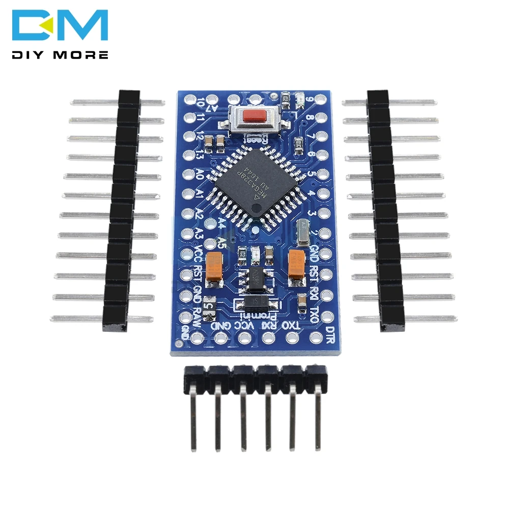 Модуль Pro Mini Atmega328p 3 В 8 м с автоматическим сбросом 2 шт. модуль для Arduino совместимый