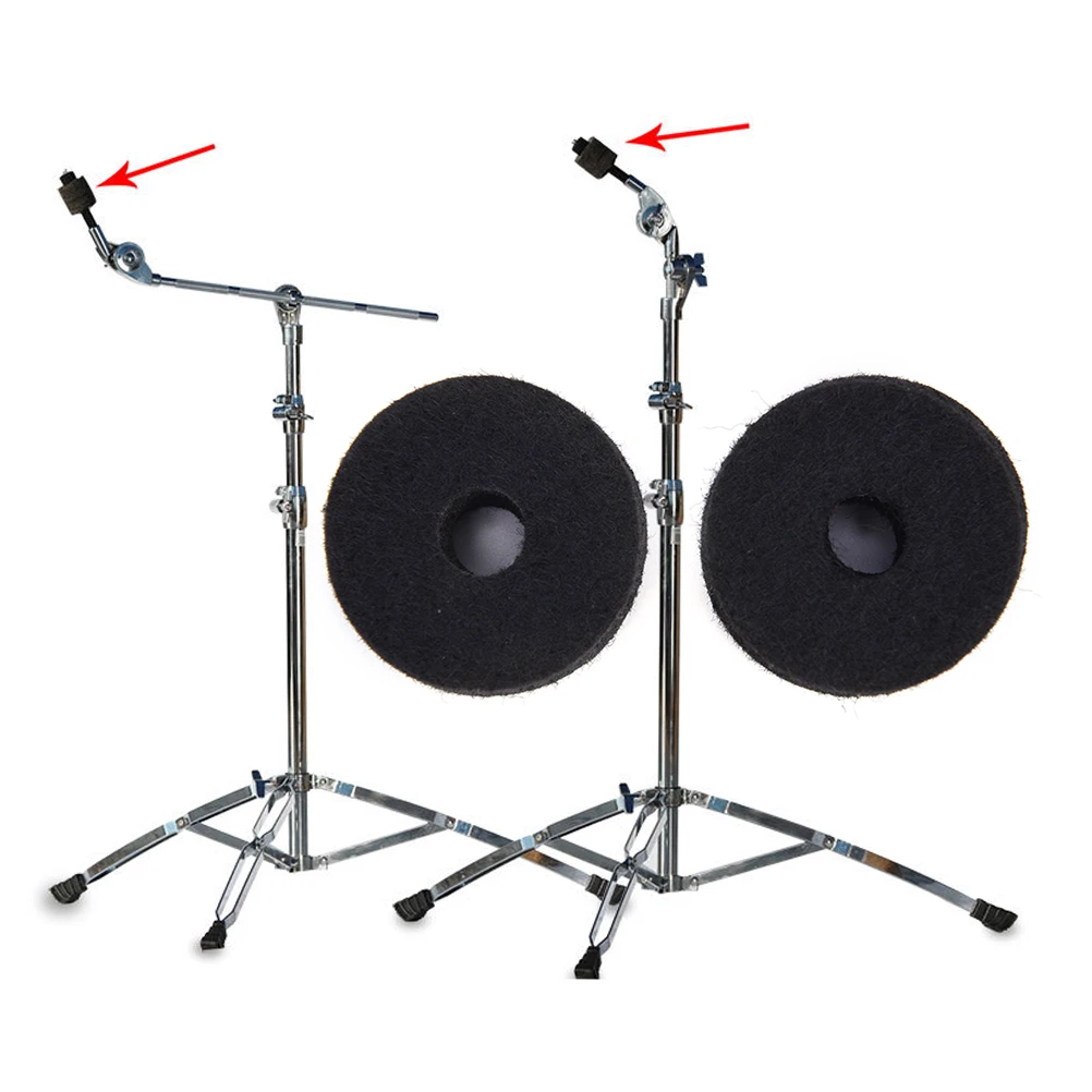 Cymbal Войлок Колодки Барабанные тарелки защитные коврики сепаратор высшего