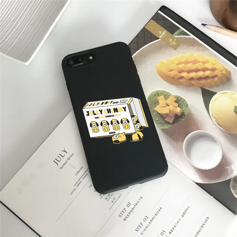 Силиконовые чехлы из ТПУ для iphone 6, 6 S, 7, 8 Plus, 5, 5S, SE, конфетная мягкая задняя крышка для iphone X, XR, XS MAX - Цвет: Black